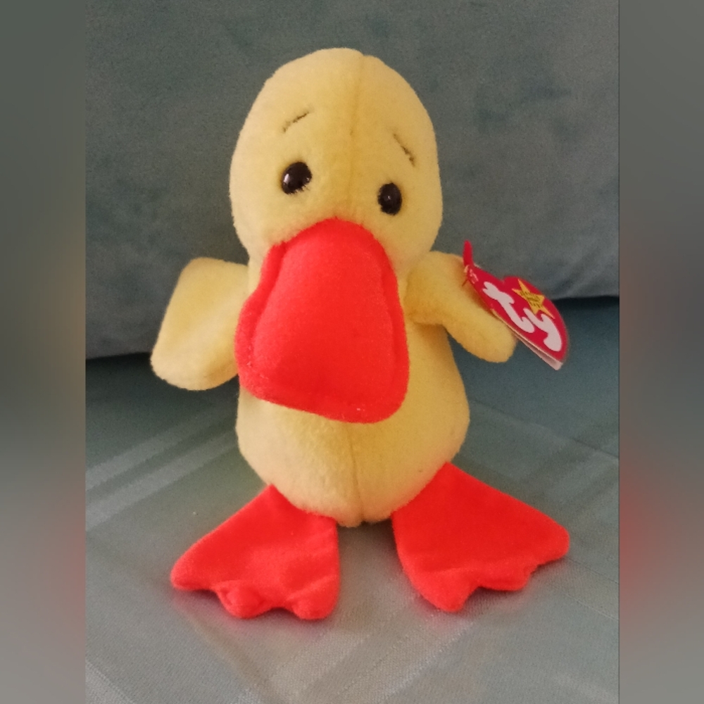 "Quackers" the Duck TY Beanie Baby